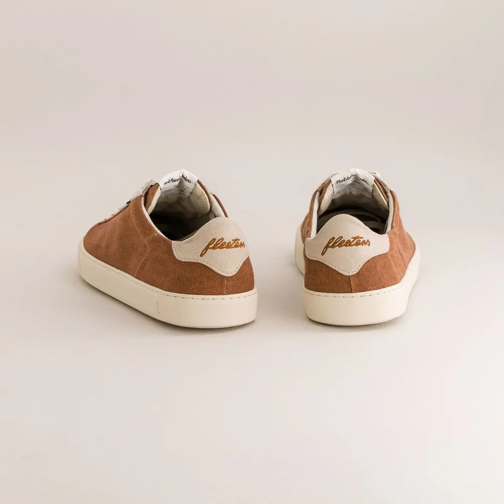 Босоногие кроссовки Fleeters Peach — рыжий канвас, фото 4