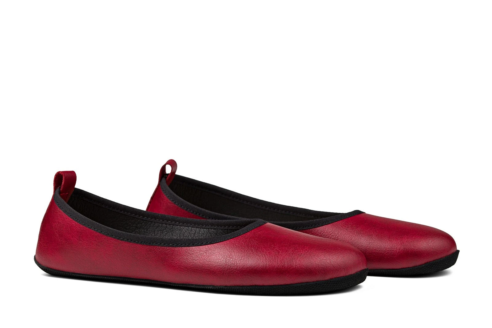 Балетки Ahinsa Ananda Ballet Narrow Barefoot — бордовый, фото 2