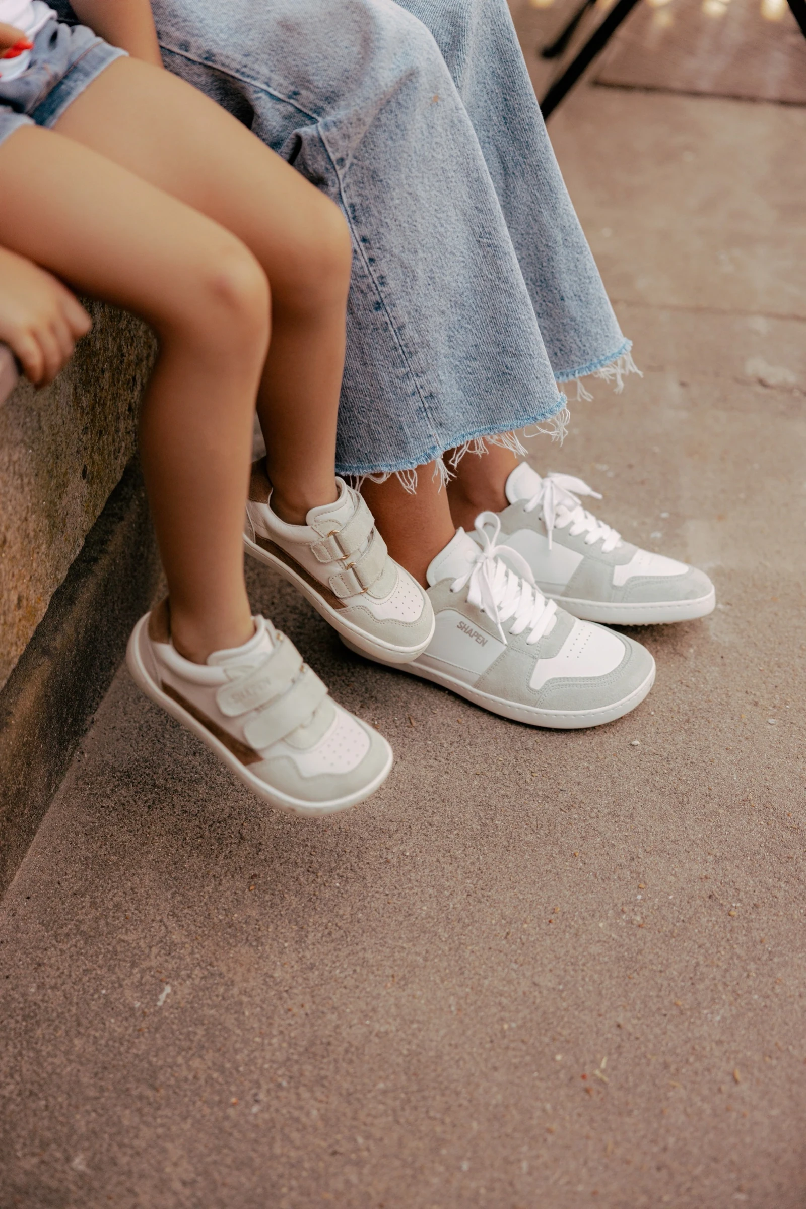 Босоногие кроссовки Shapen RE:WIND Mini — бежевый, фото 3