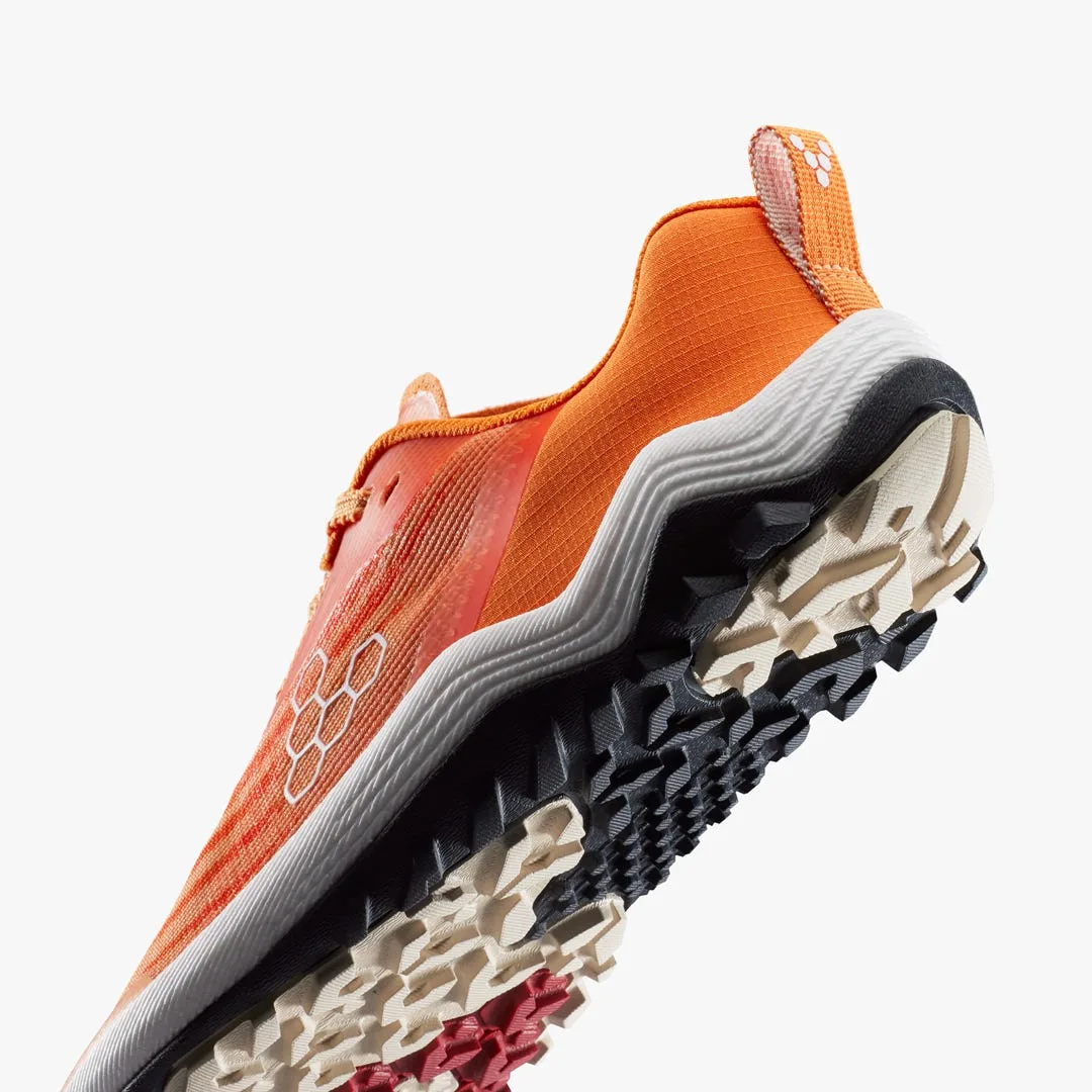 Кроссовки Vivobarefoot Primus Trail Flow — мужская модель, оранжевый, фото 7