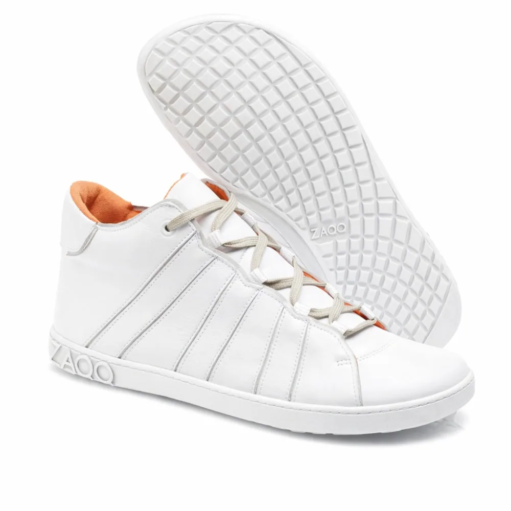 Кроссовки для женщин и мужчин ZAQQ QQQ Mid White (белый цвет), фото 2