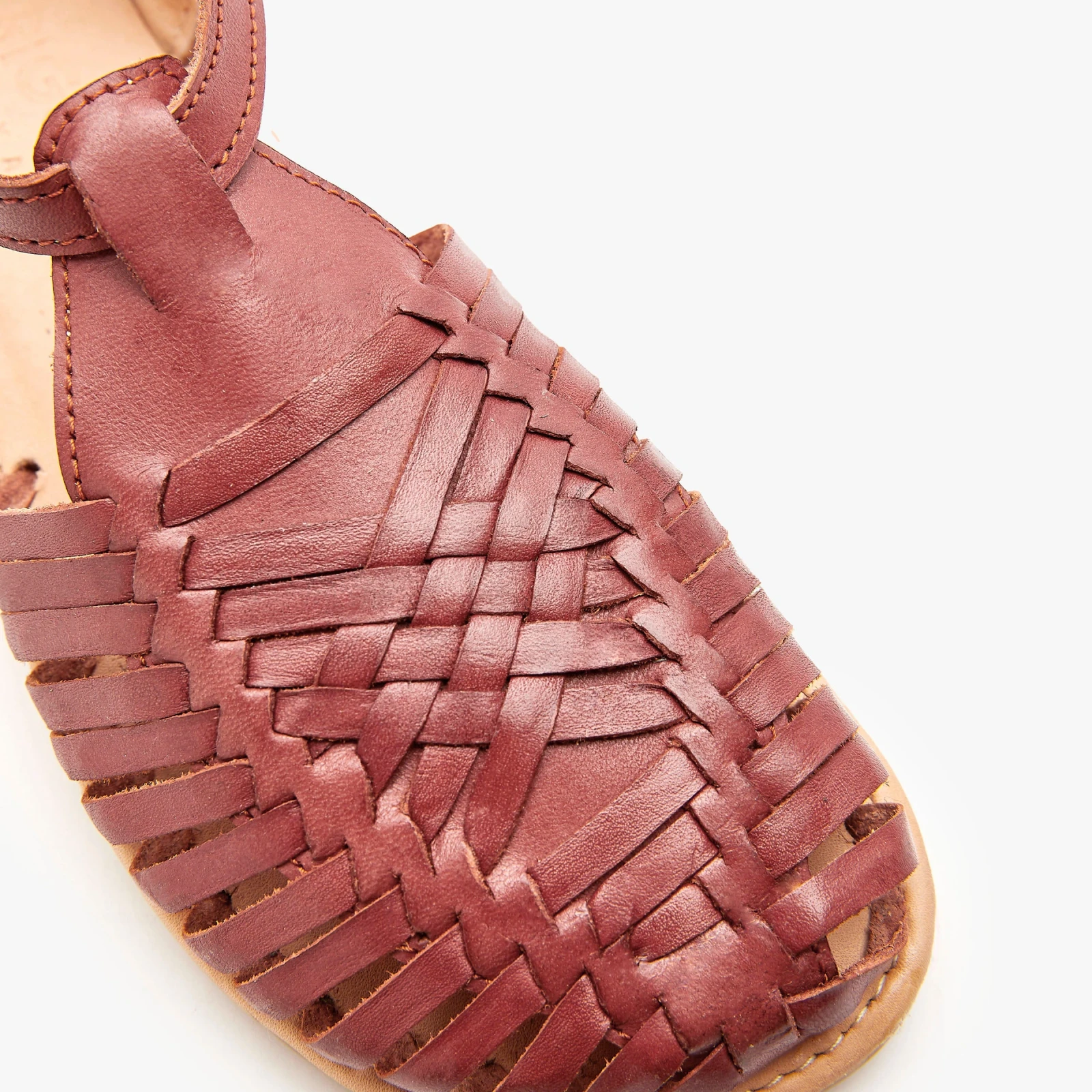 Босоногие сандалии Origo Huarache Sandal by Anya — корица, фото 2