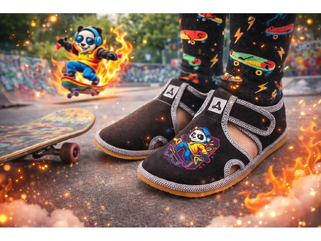 Тапочки Antal Rascal — Panda (детские), фото 6