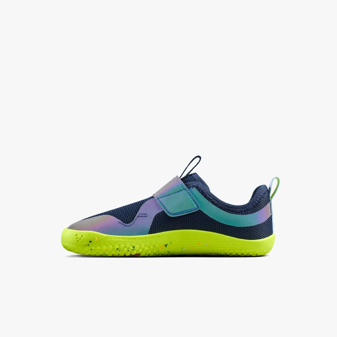Кроссовки Vivobarefoot Primus Sport IV — детская модель, синий с фиолетовым, фото 3